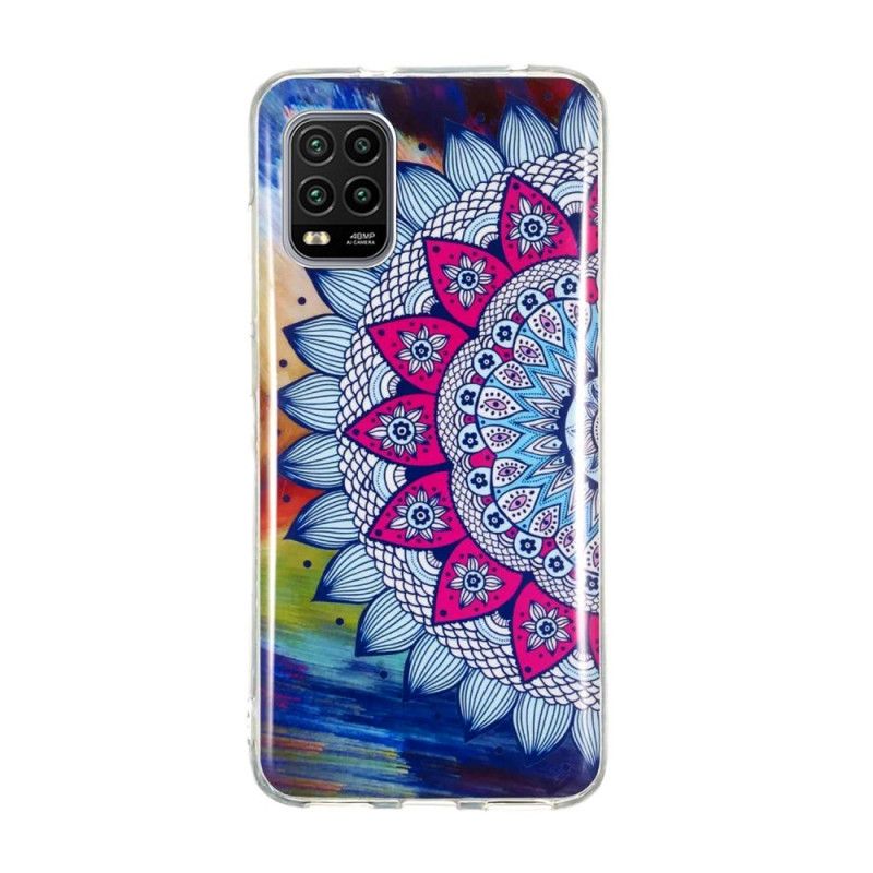 Deksel Xiaomi Mi 10 Lite Fluorescerende Mandala