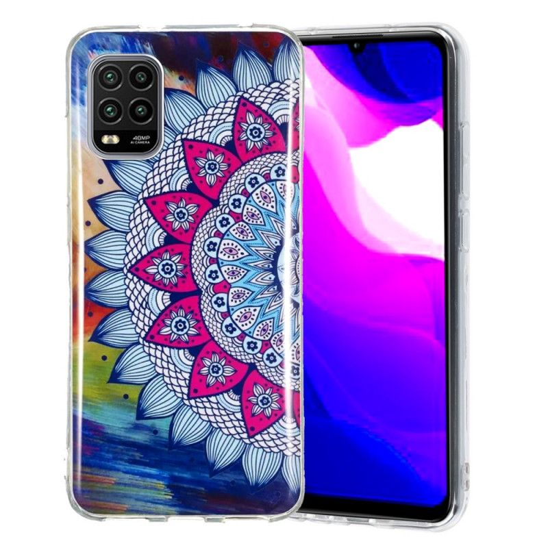 Deksel Xiaomi Mi 10 Lite Fluorescerende Mandala