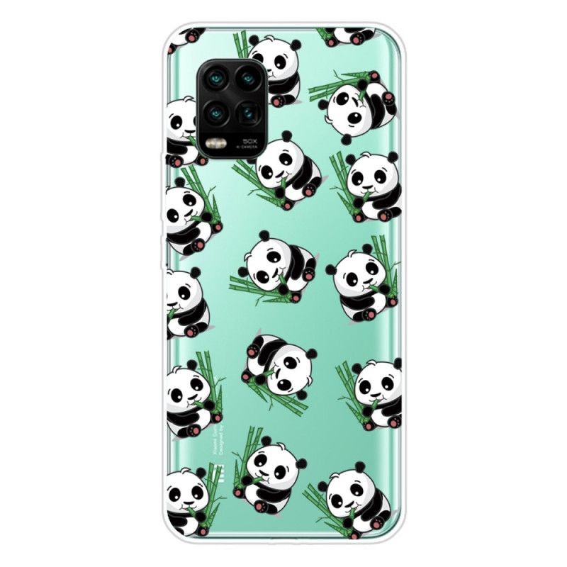 Deksel Xiaomi Mi 10 Lite Mobildeksel Små Pandaer