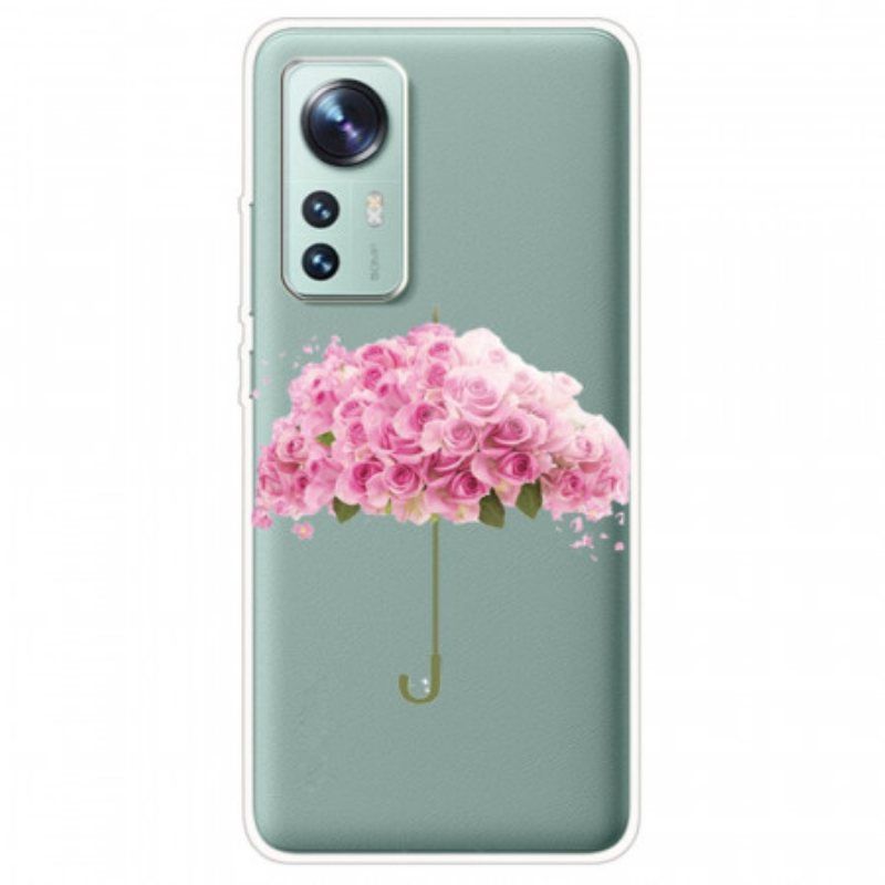 Deksel Til Xiaomi 12 / 12X Floral Paraply