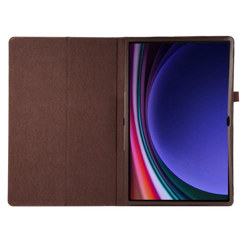 Etui Samsung Galaxy Tab S9 Ultra Litchi Leather Style