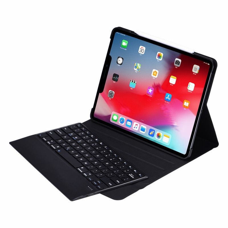 Folio Deksel iPad Pro 12.9" (2018) (2020) Bluetooth-Tastatur