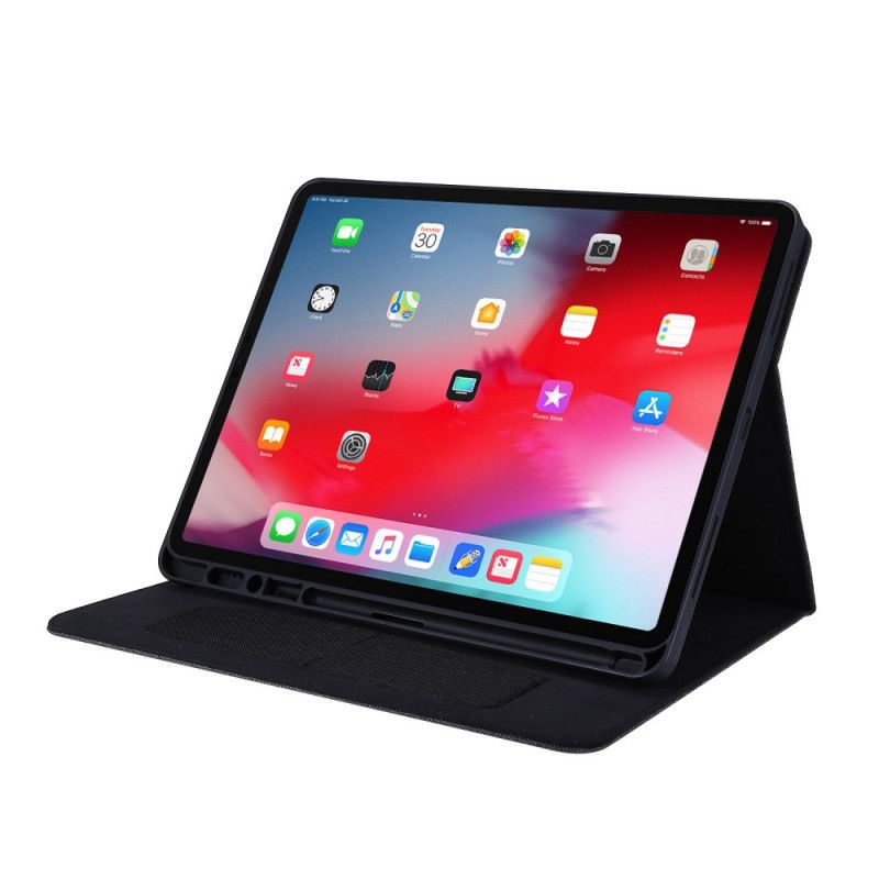 Sak iPad Pro 12.9" (2018) (2020) Svart Stoff