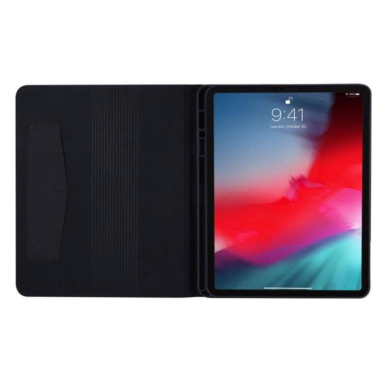 Sak iPad Pro 12.9" (2018) (2020) Svart Stoff