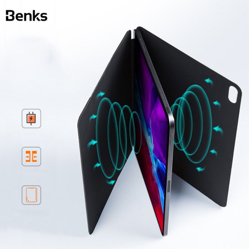 Smart Sak iPad Pro 12.9" (2018) (2020) Svart Classic Benker