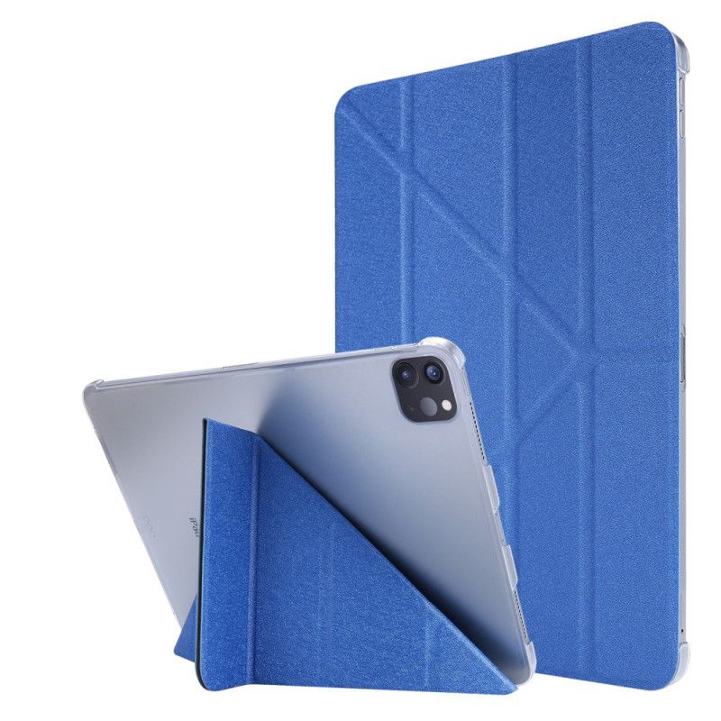 Smart Veske iPad Pro 12.9" (2018) (2020) Svart Kunstlær Origami