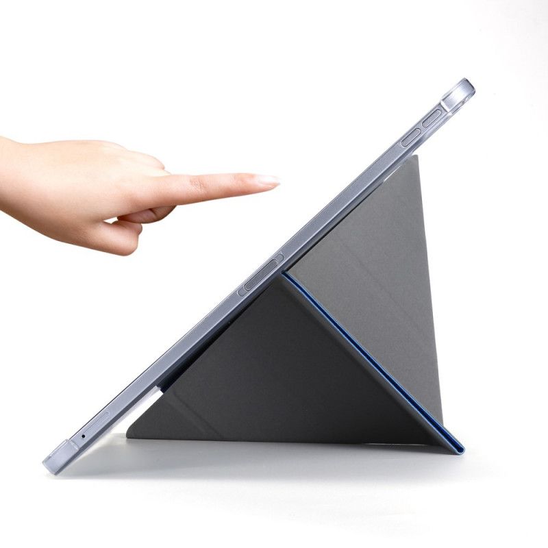 Smart Veske iPad Pro 12.9" (2018) (2020) Svart Kunstlær Origami