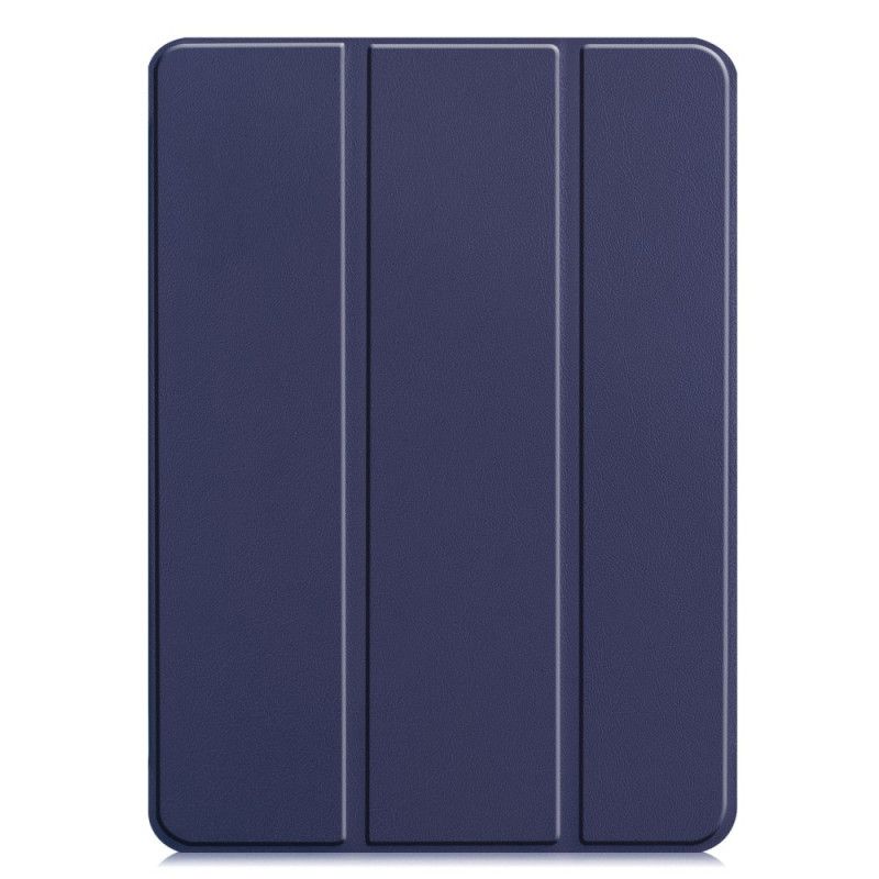 Smart Veske iPad Pro 12.9" (2018) (2020) Svart Tri Fold Blyantholder Lader