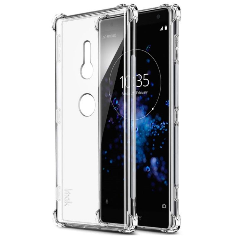 Deksel for Sony Xperia XZ2 Gjennomsiktig Silkeserie