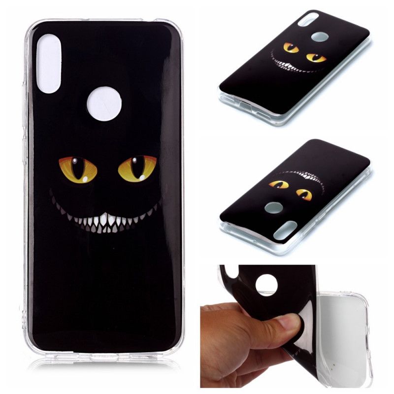 Deksel for Huawei Y7 2019 Morsom Katt