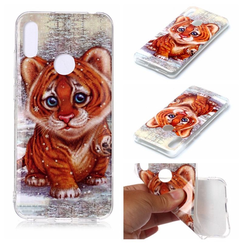 Deksel Huawei Y7 2019 Baby Tiger