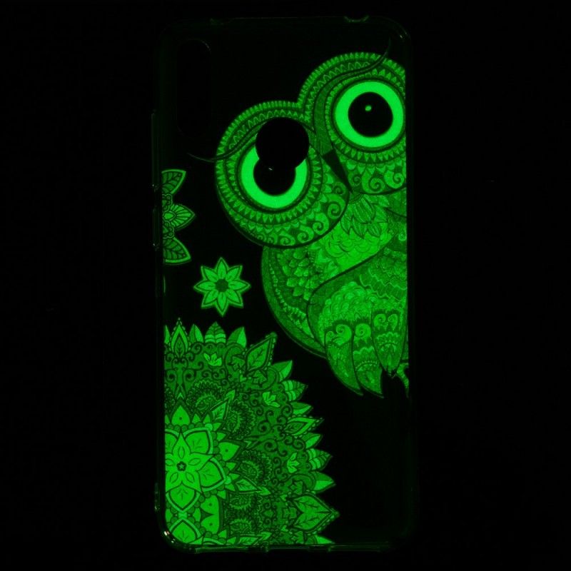 Deksel Huawei Y7 2019 Fluorescerende Mandalaugle