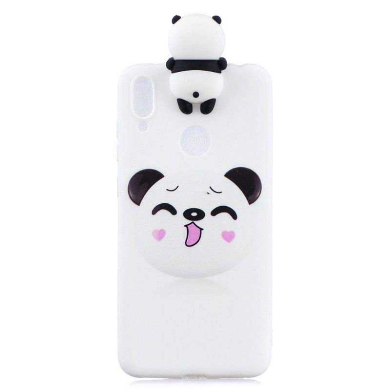 Deksel Huawei Y7 2019 Morsom 3D Panda