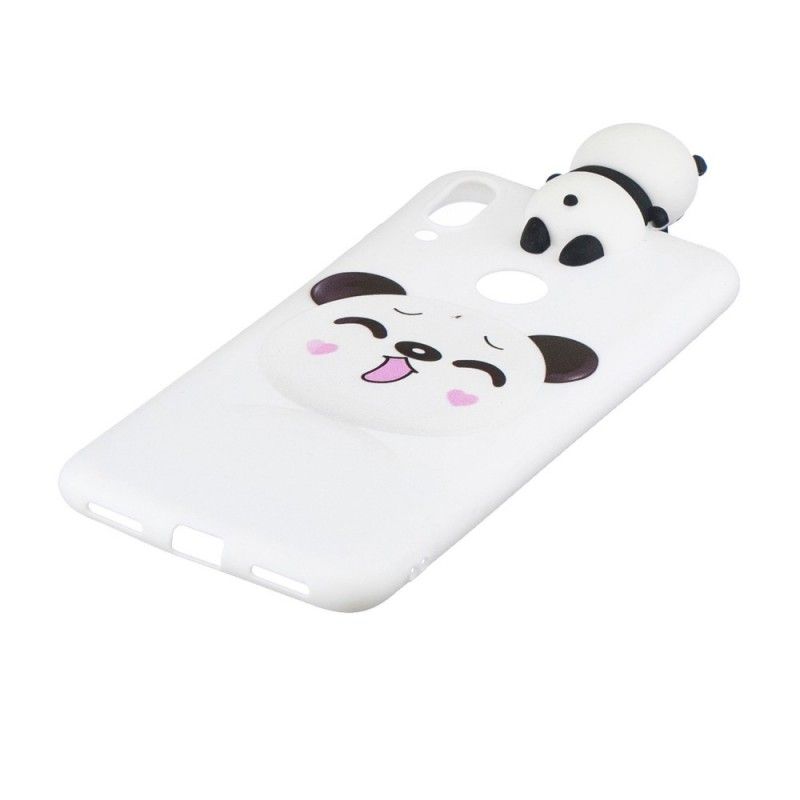 Deksel Huawei Y7 2019 Morsom 3D Panda