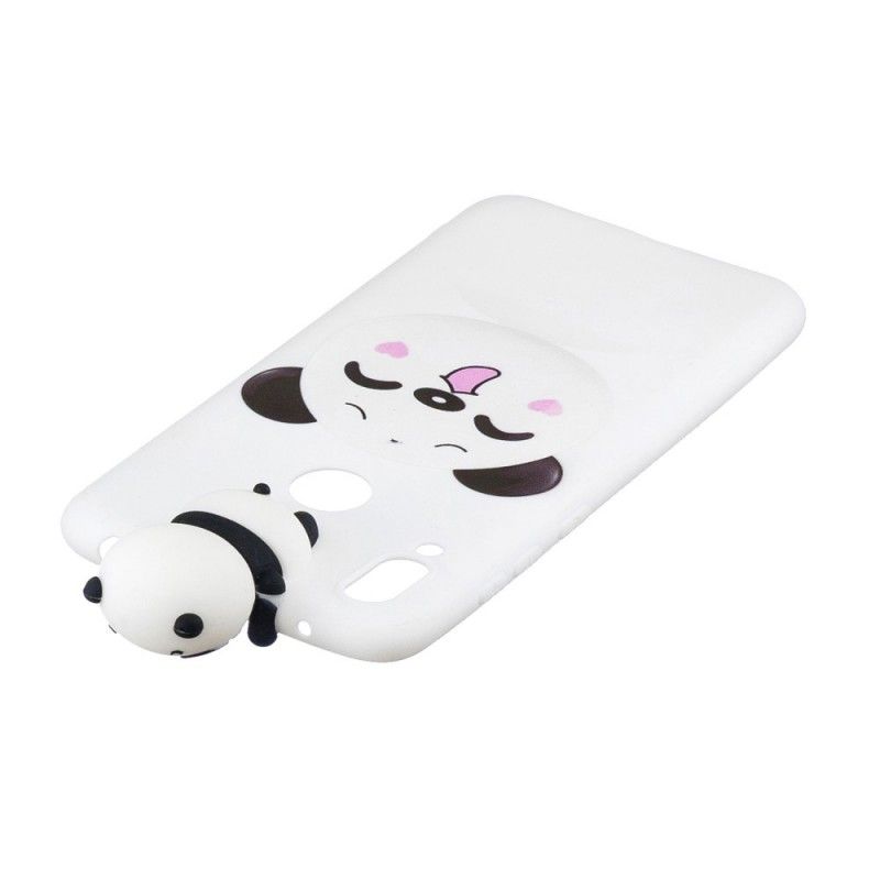 Deksel Huawei Y7 2019 Morsom 3D Panda