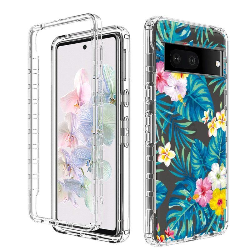 Deksel Til Google Pixel 7 Fancy Blomster