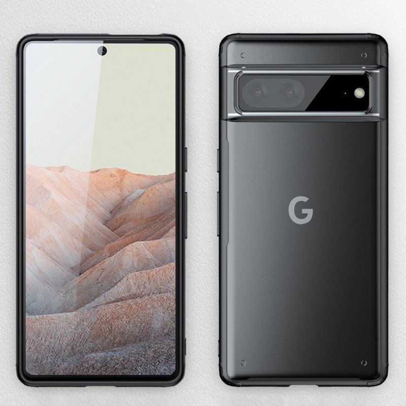 Deksel Til Google Pixel 7 Gjennomsiktige Silikonkanter