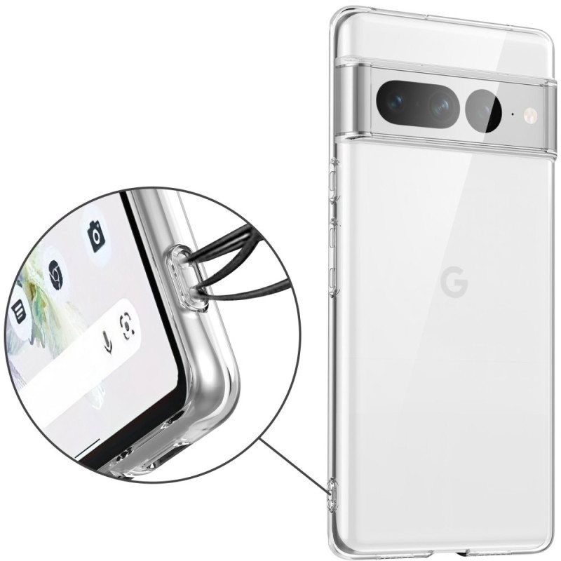 Deksel Til Google Pixel 7 Pro Fleksibel Gjennomsiktig