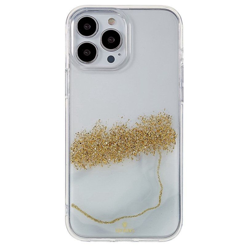 Deksel Til iPhone 14 Pro Glitter Kunst