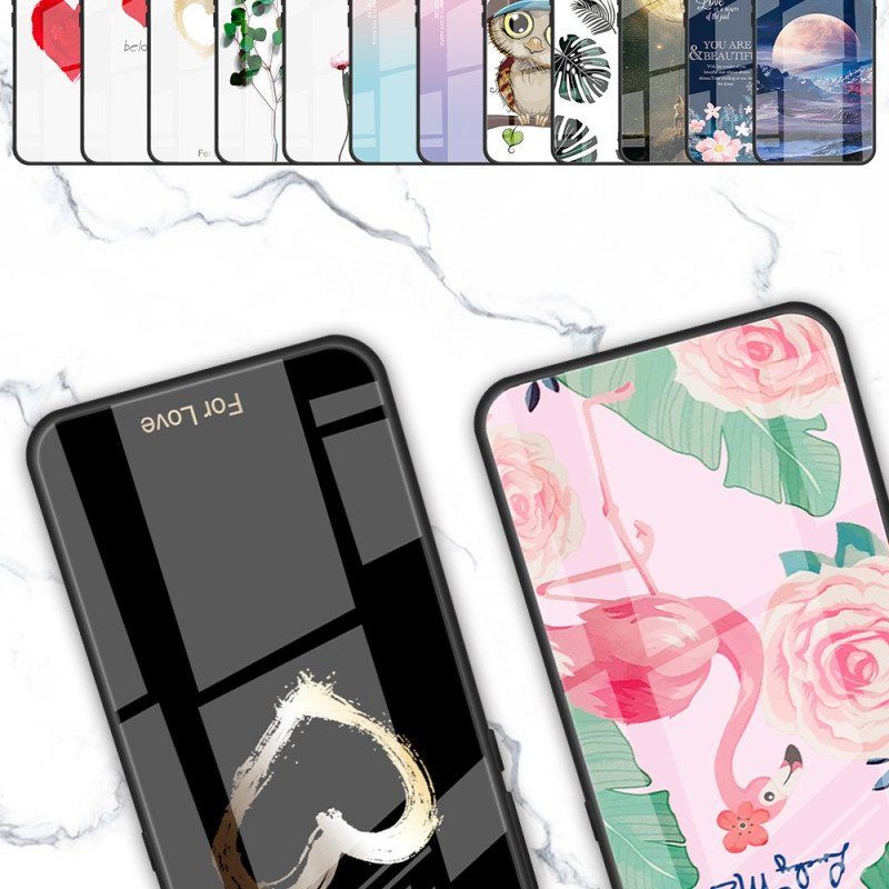 Deksel Til iPhone 15 Plus Flamingo Herdet Glass