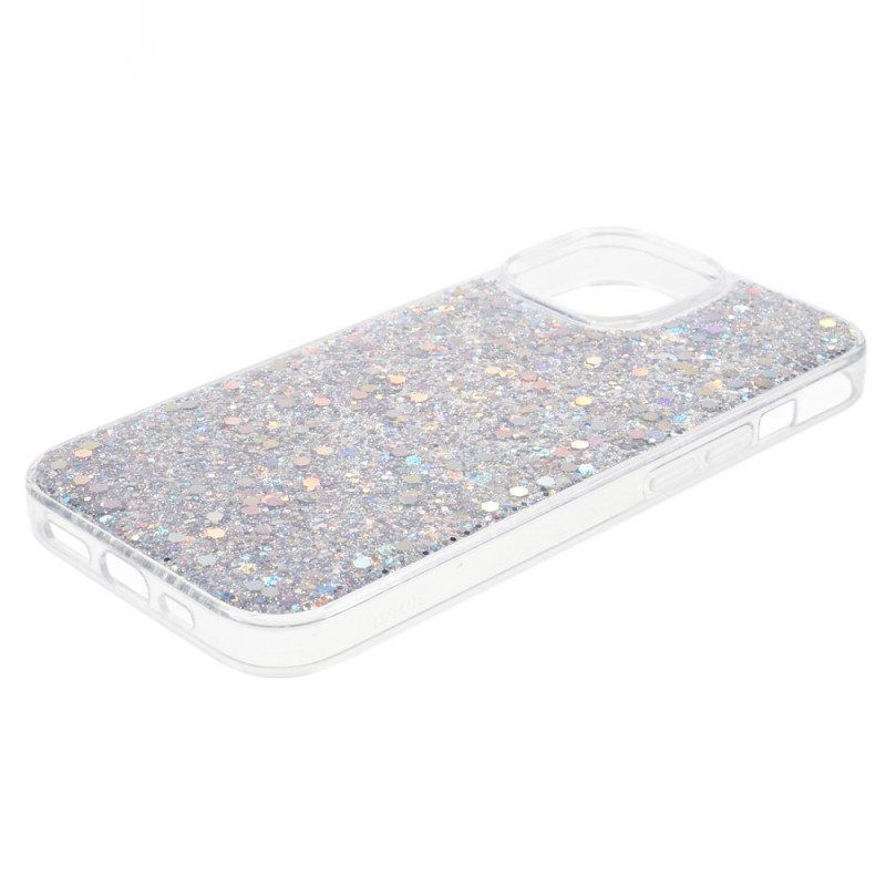 Deksel Til iPhone 15 Plus Glitter