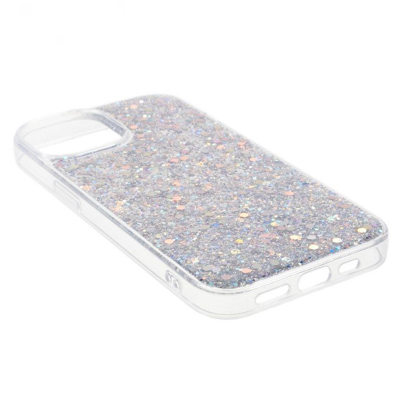 Deksel Til iPhone 15 Plus Glitter