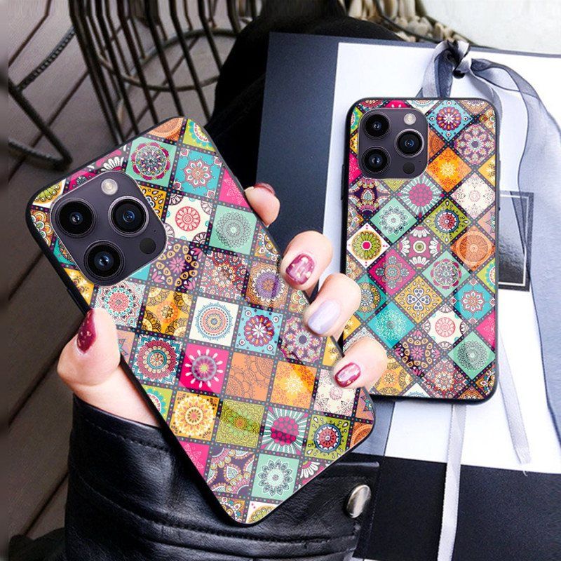 Deksel Til iPhone 15 Pro Max Patchwork