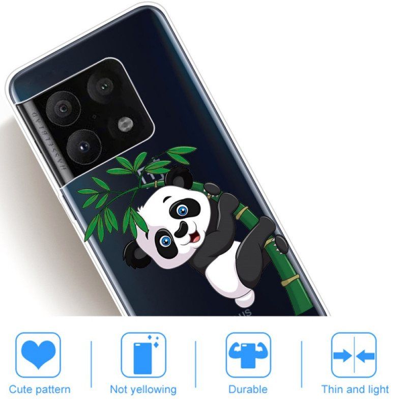 Deksel Til OnePlus 10 Pro 5G Panda På Bambus