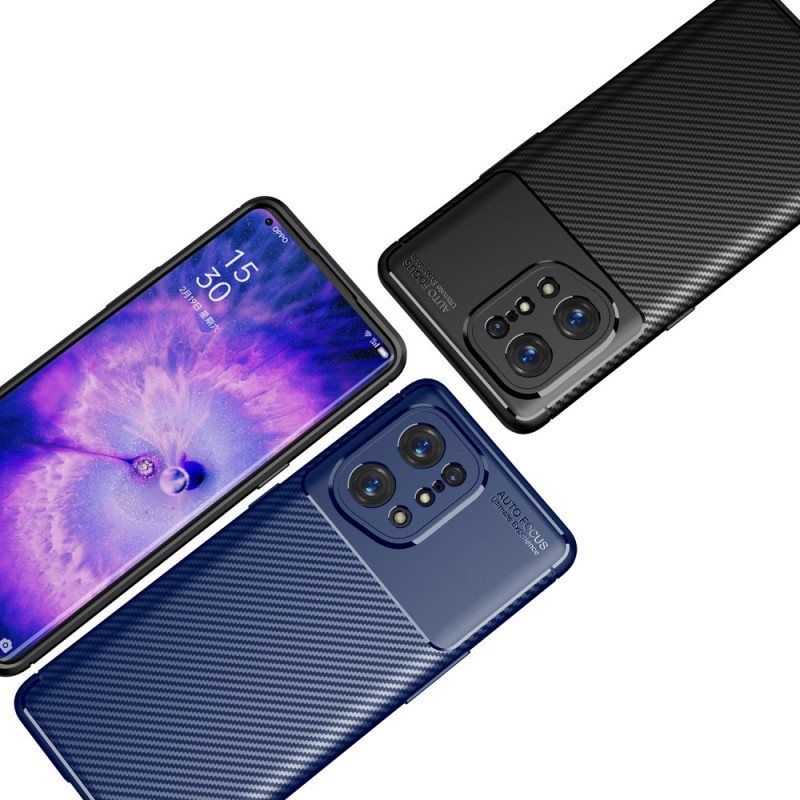 Deksel Til Oppo Find X5 Karbonfiberslange