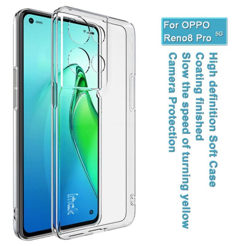 Deksel Til Oppo Reno 8 Pro Gjennomsiktig Imak