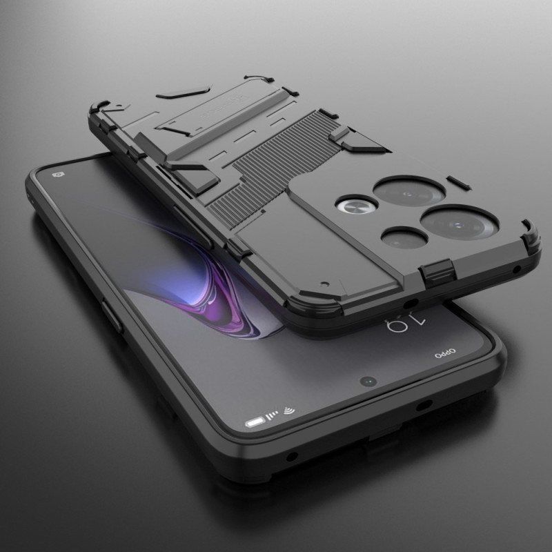 Deksel Til Oppo Reno 8 Pro Håndfri To-posisjons Avtakbart Stativ