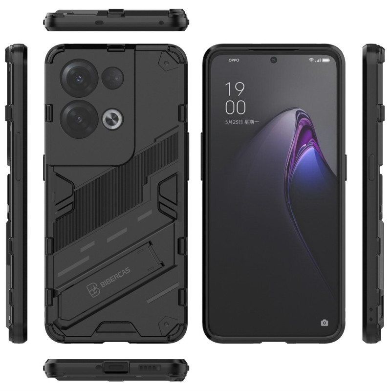 Deksel Til Oppo Reno 8 Pro Håndfri To-posisjons Avtakbart Stativ