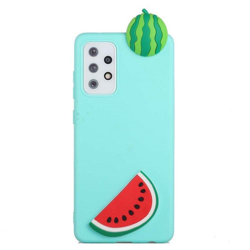 Deksel Til Samsung Galaxy A53 5G 3d Vannmelon