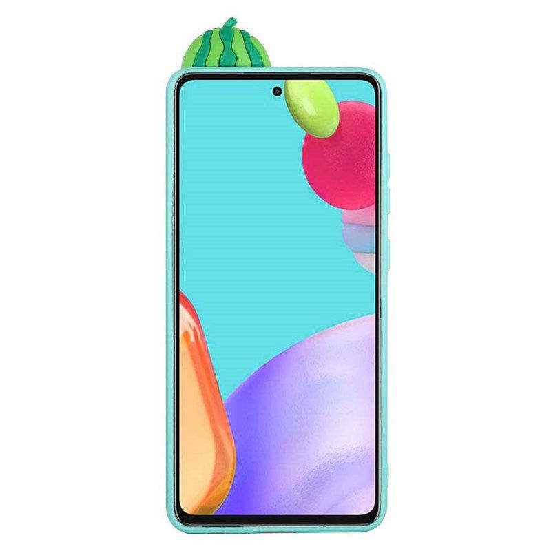 Deksel Til Samsung Galaxy A53 5G 3d Vannmelon