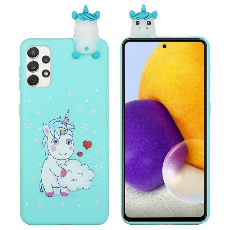 Deksel Til Samsung Galaxy A53 5G Unicorn Fun 3d