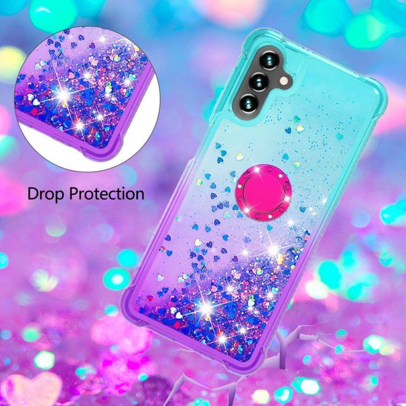 Deksel Til Samsung Galaxy A54 5G Glitter Ring-bracket