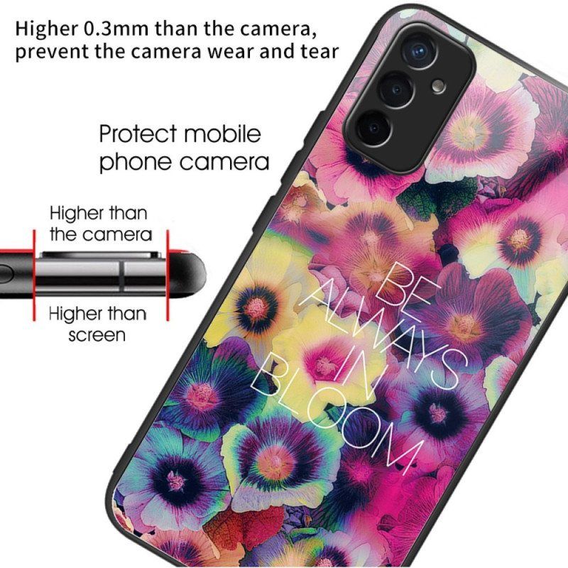 Deksel Til Samsung Galaxy M13 Be Always In Bloom Herdet Glass