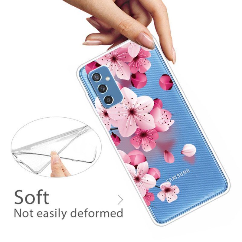 Deksel Til Samsung Galaxy M52 5G Blomsterregn