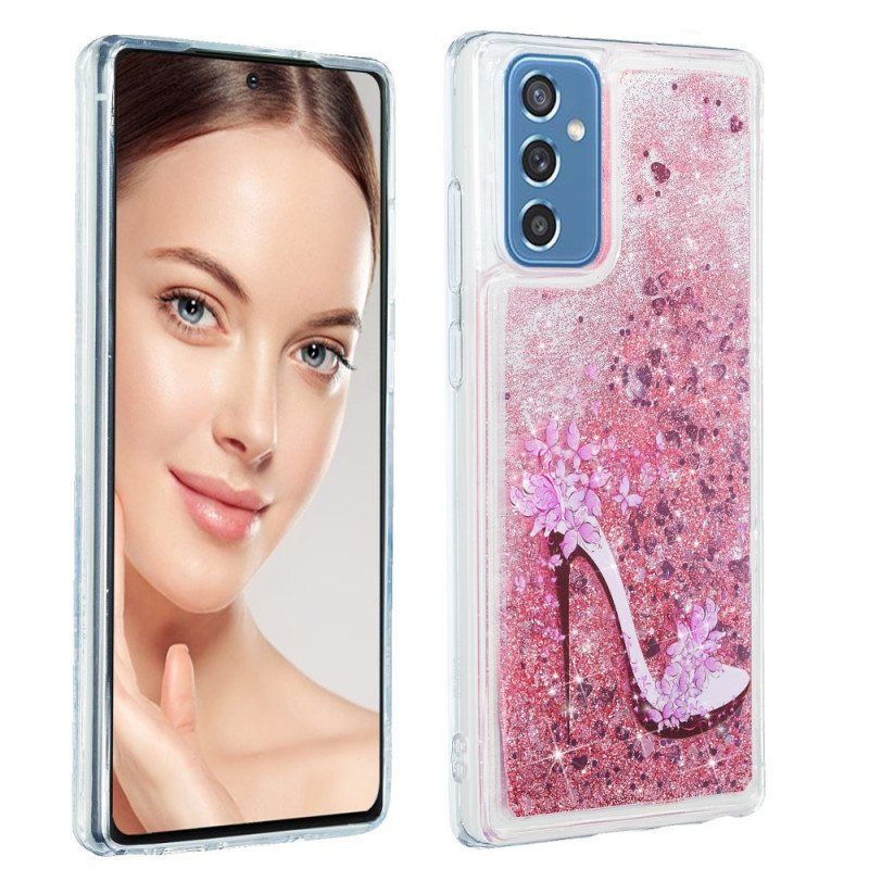 Deksel Til Samsung Galaxy M52 5G Glitrende Glitter