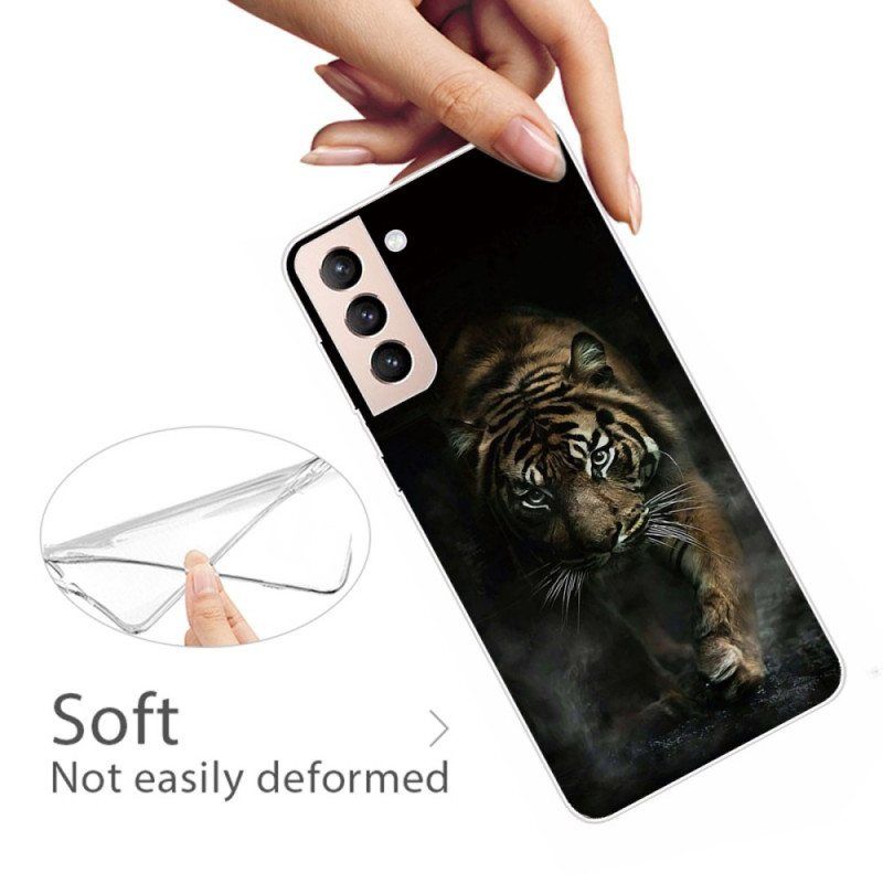 Deksel Til Samsung Galaxy S22 5G Fleksibel Tiger