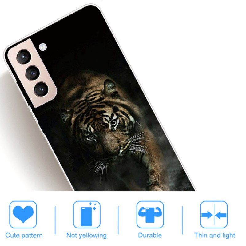 Deksel Til Samsung Galaxy S22 5G Fleksibel Tiger