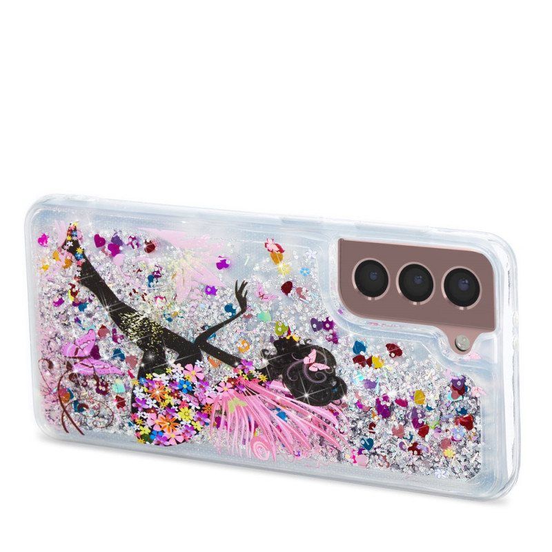 Deksel Til Samsung Galaxy S22 5G Glitterfe