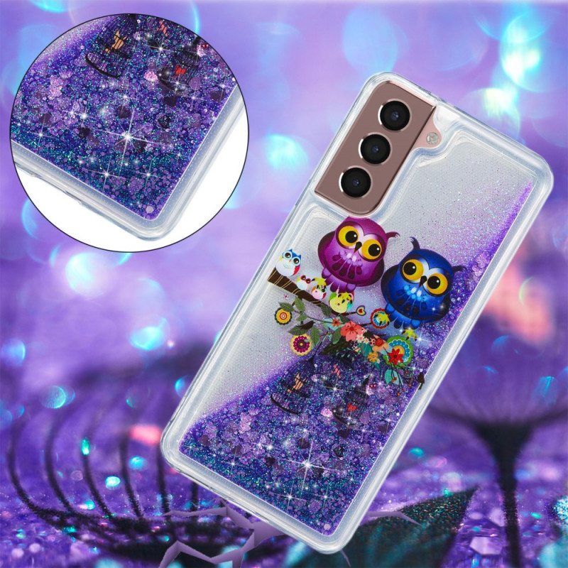 Deksel Til Samsung Galaxy S22 5G Glitterugler