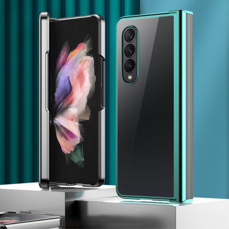 Deksel Til Samsung Galaxy Z Fold 4 Klar Metallisk Hengslet