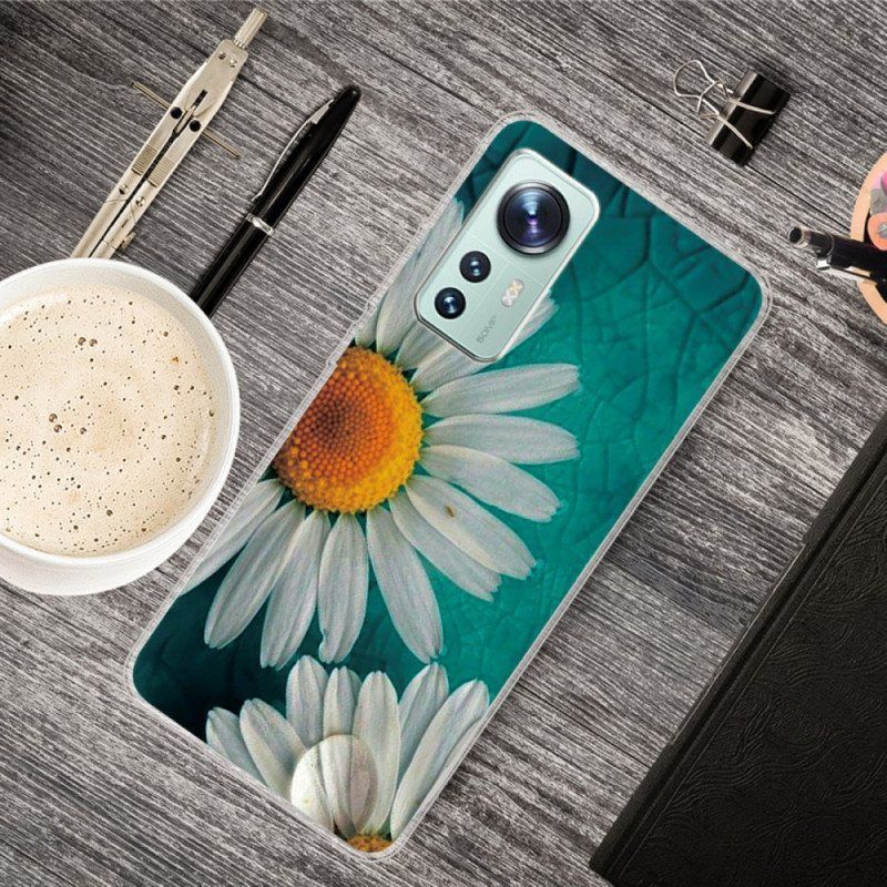 Deksel Til Xiaomi 12 Pro Floral Silikon