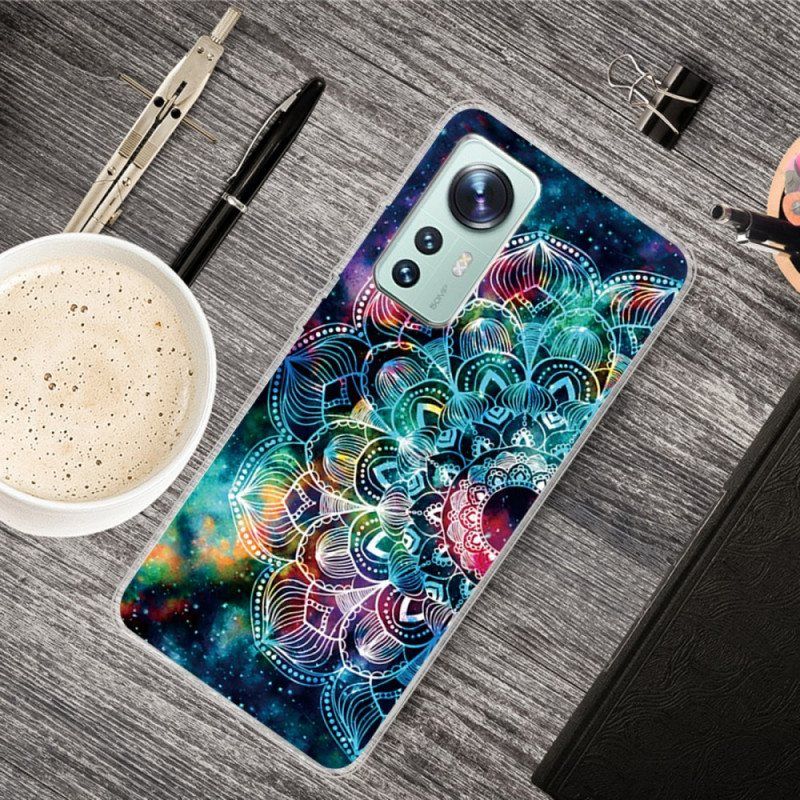 Deksel Til Xiaomi 12 Pro Silikon Mandala Design