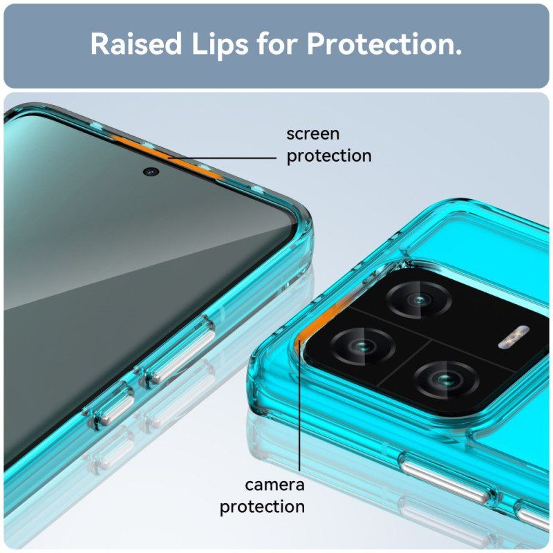 Deksel Til Xiaomi 13 Pro Transparent Candy Series