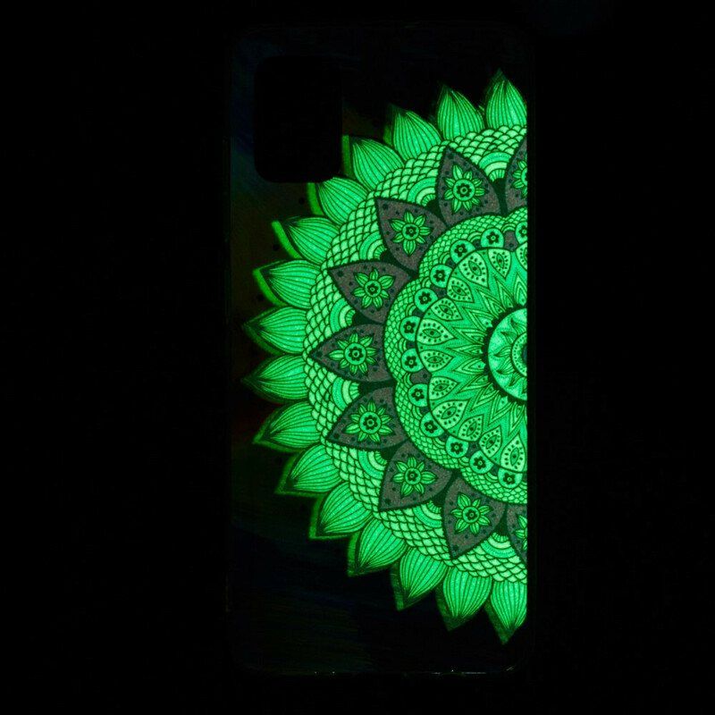 Deksel Til Xiaomi Redmi Note 10 / 10S Fluorescerende Fargerik Mandala