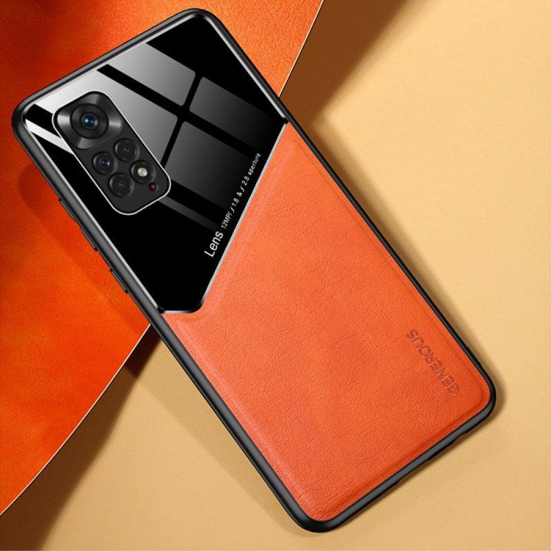 Deksel Til Xiaomi Redmi Note 11 / 11S Magnetisk Skinneffekt