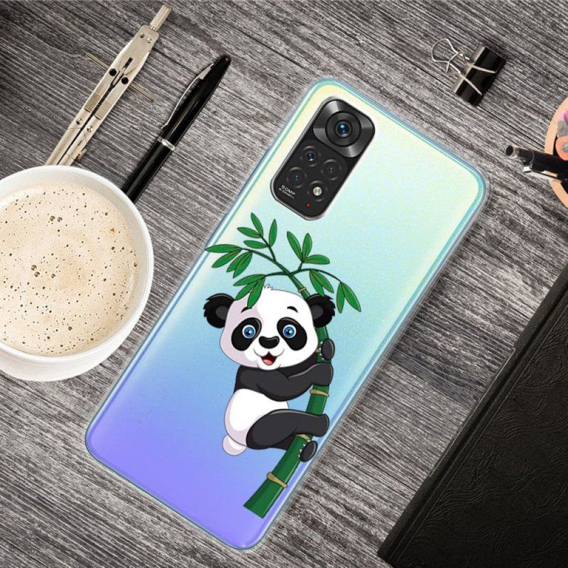 Deksel Til Xiaomi Redmi Note 11 / 11S Panda På Bambus